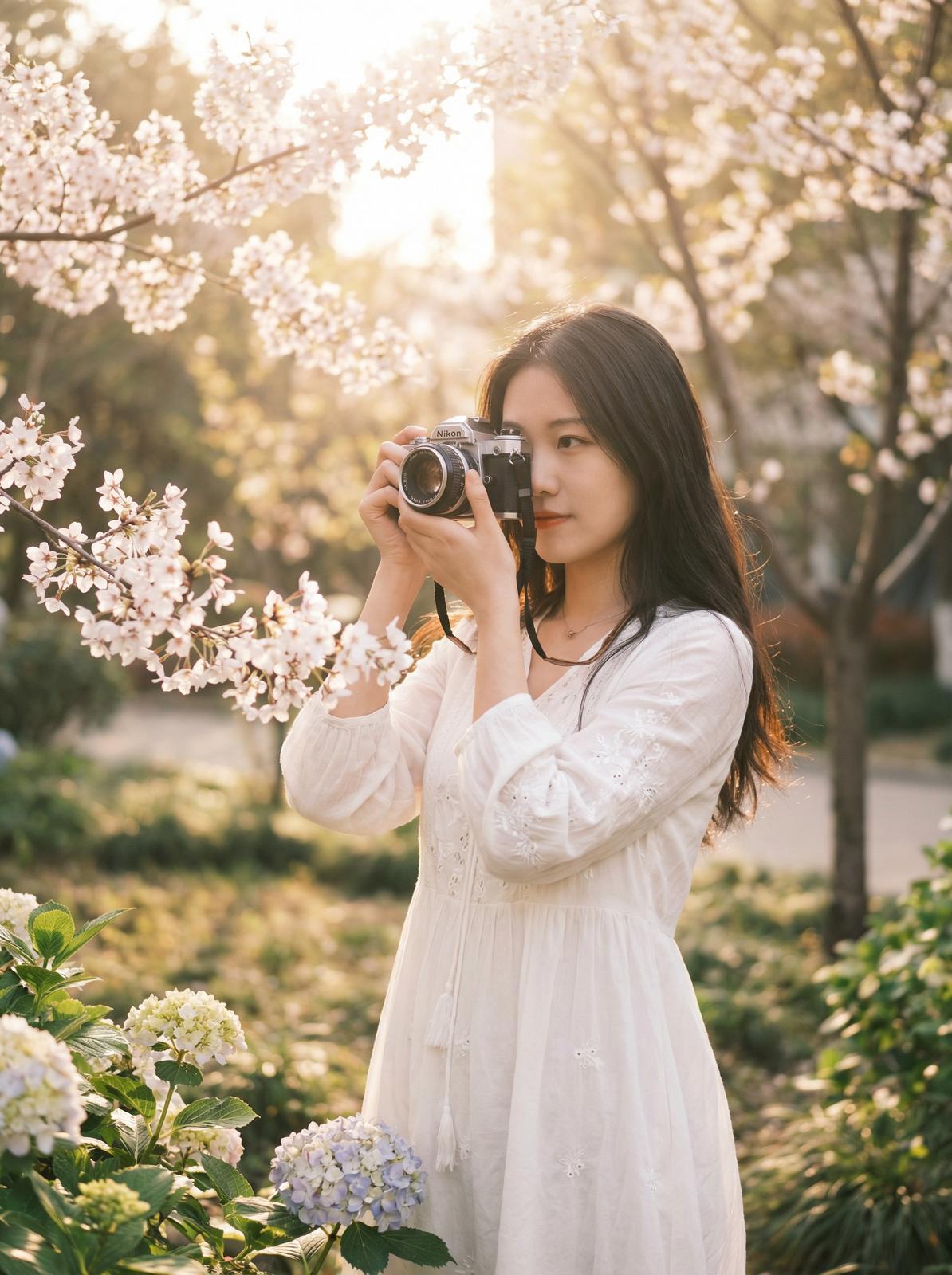 小小绘原创春日校园写真传媒